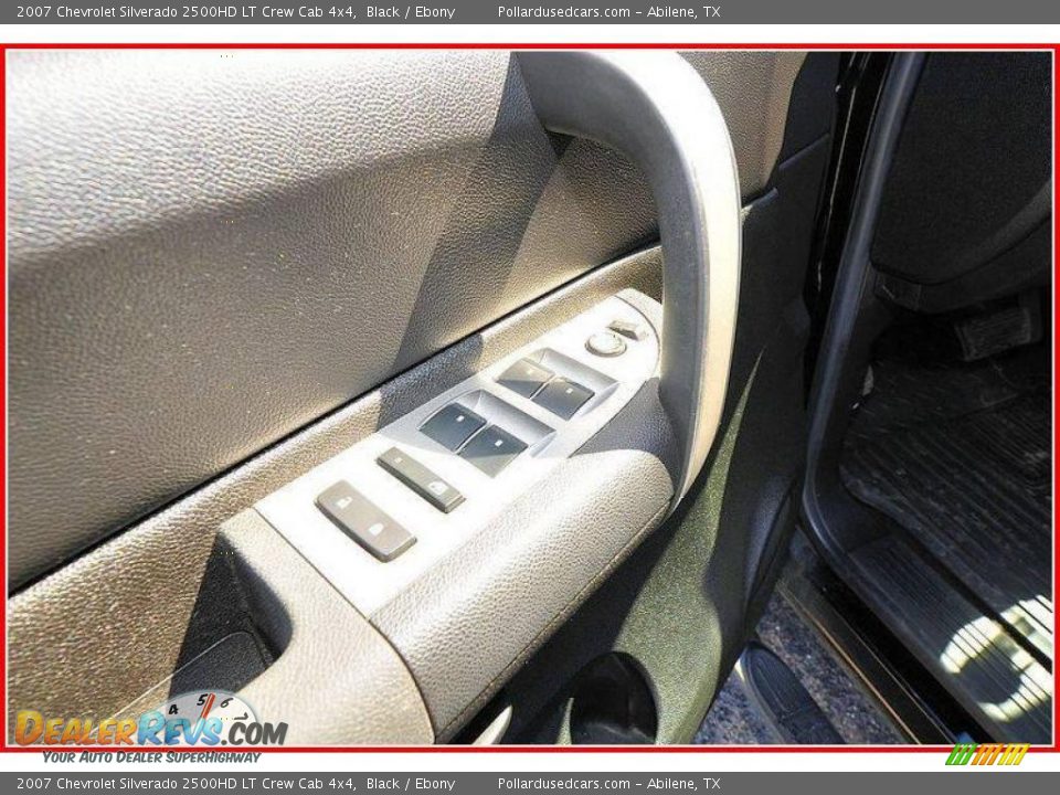2007 Chevrolet Silverado 2500HD LT Crew Cab 4x4 Black / Ebony Photo #16
