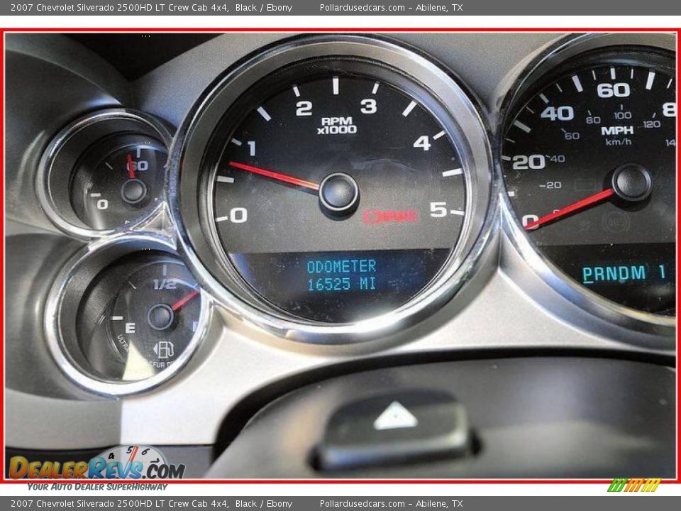 2007 Chevrolet Silverado 2500HD LT Crew Cab 4x4 Black / Ebony Photo #32