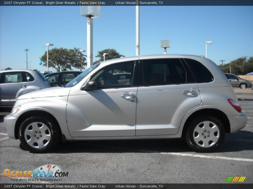 2007 Chrysler PT Cruiser Bright Silver Metallic / Pastel Slate Gray Photo #1