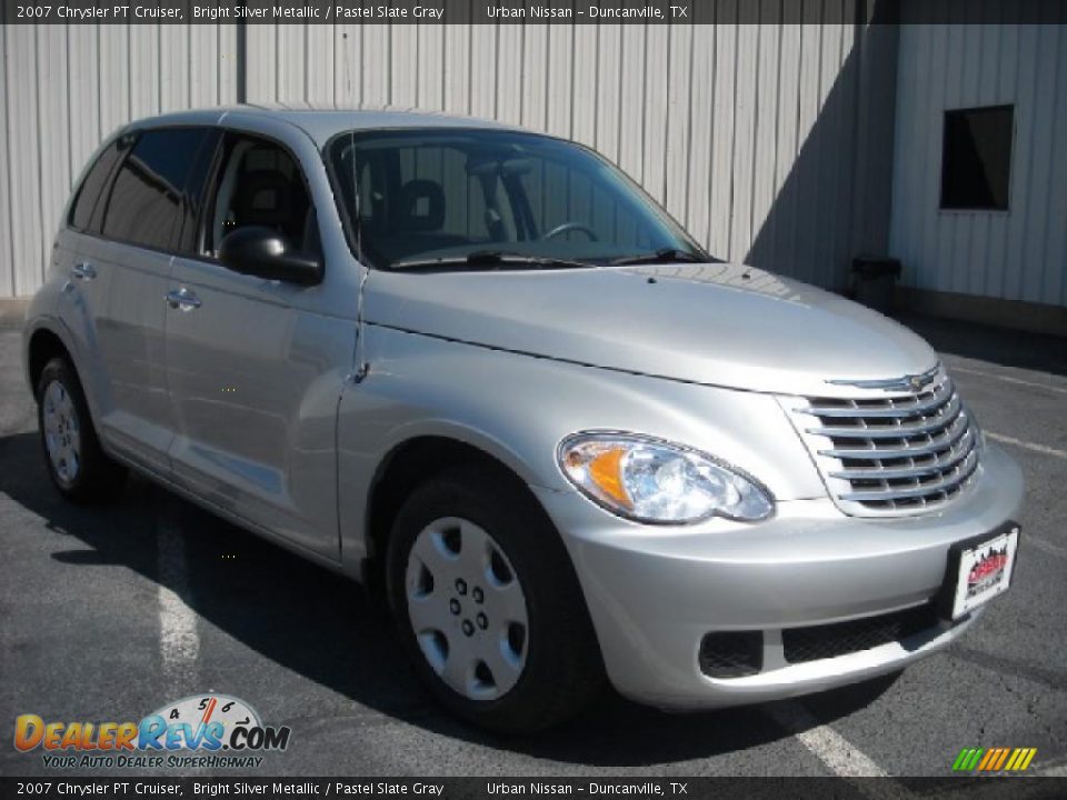 2007 Chrysler PT Cruiser Bright Silver Metallic / Pastel Slate Gray Photo #3