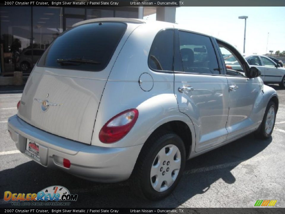 2007 Chrysler PT Cruiser Bright Silver Metallic / Pastel Slate Gray Photo #4