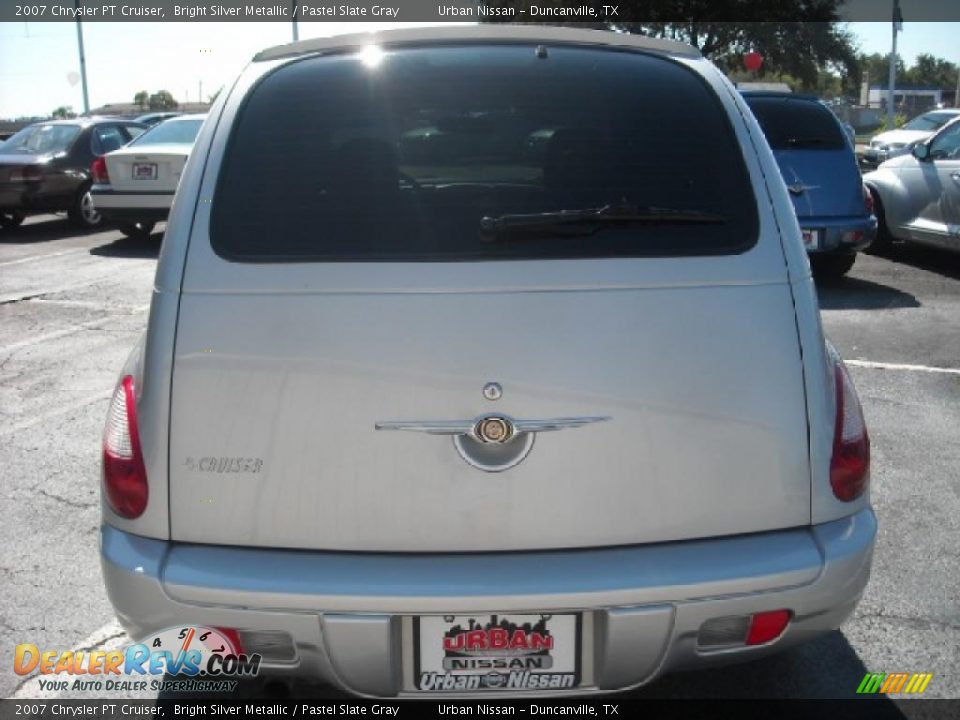 2007 Chrysler PT Cruiser Bright Silver Metallic / Pastel Slate Gray Photo #5