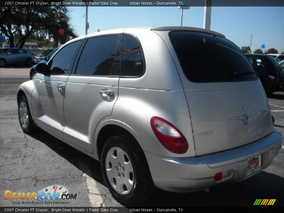 2007 Chrysler PT Cruiser Bright Silver Metallic / Pastel Slate Gray Photo #6