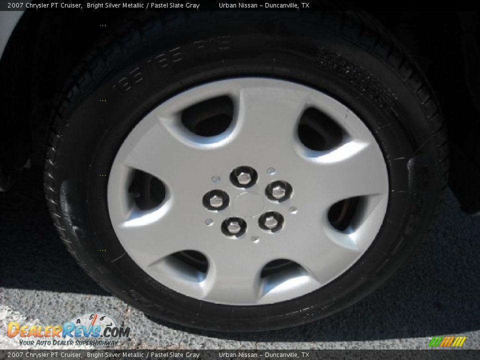 2007 Chrysler PT Cruiser Bright Silver Metallic / Pastel Slate Gray Photo #7