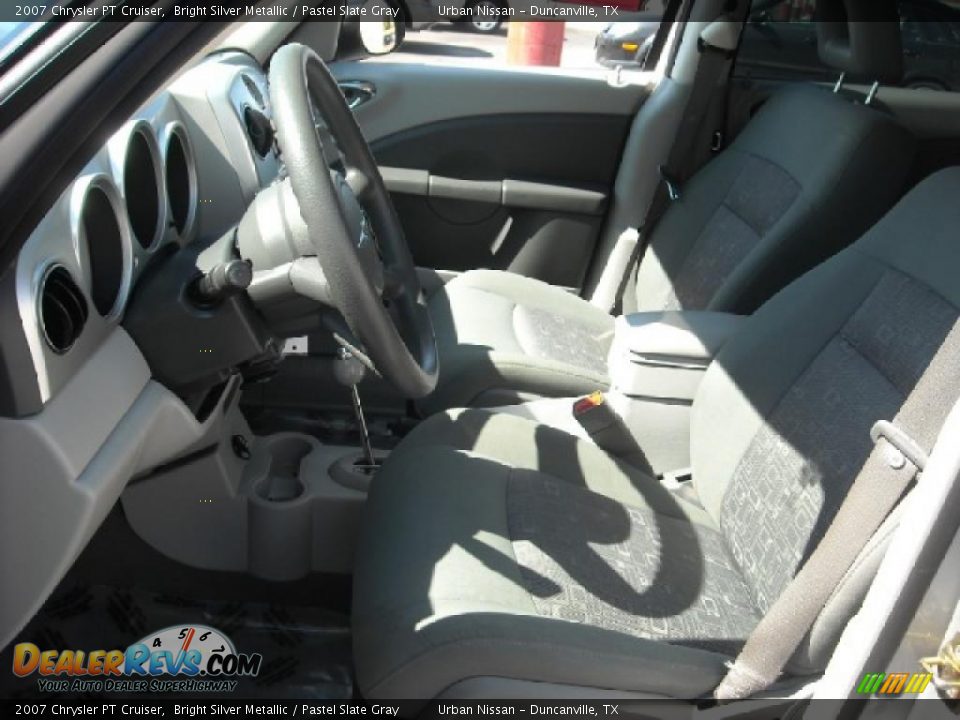 2007 Chrysler PT Cruiser Bright Silver Metallic / Pastel Slate Gray Photo #9