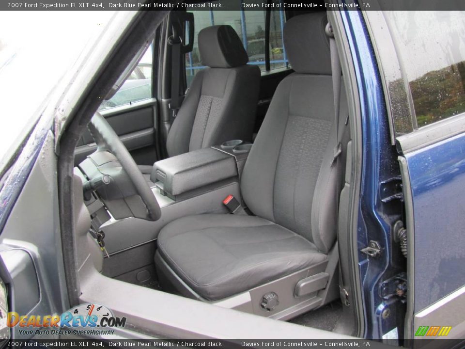 2007 Ford Expedition EL XLT 4x4 Dark Blue Pearl Metallic / Charcoal Black Photo #8
