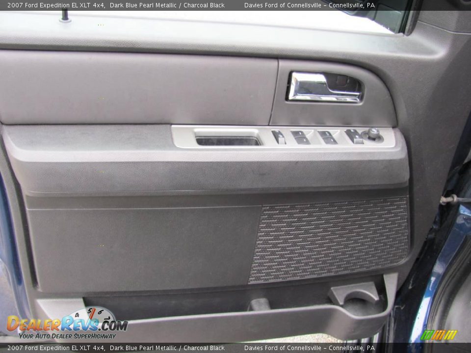 2007 Ford Expedition EL XLT 4x4 Dark Blue Pearl Metallic / Charcoal Black Photo #10