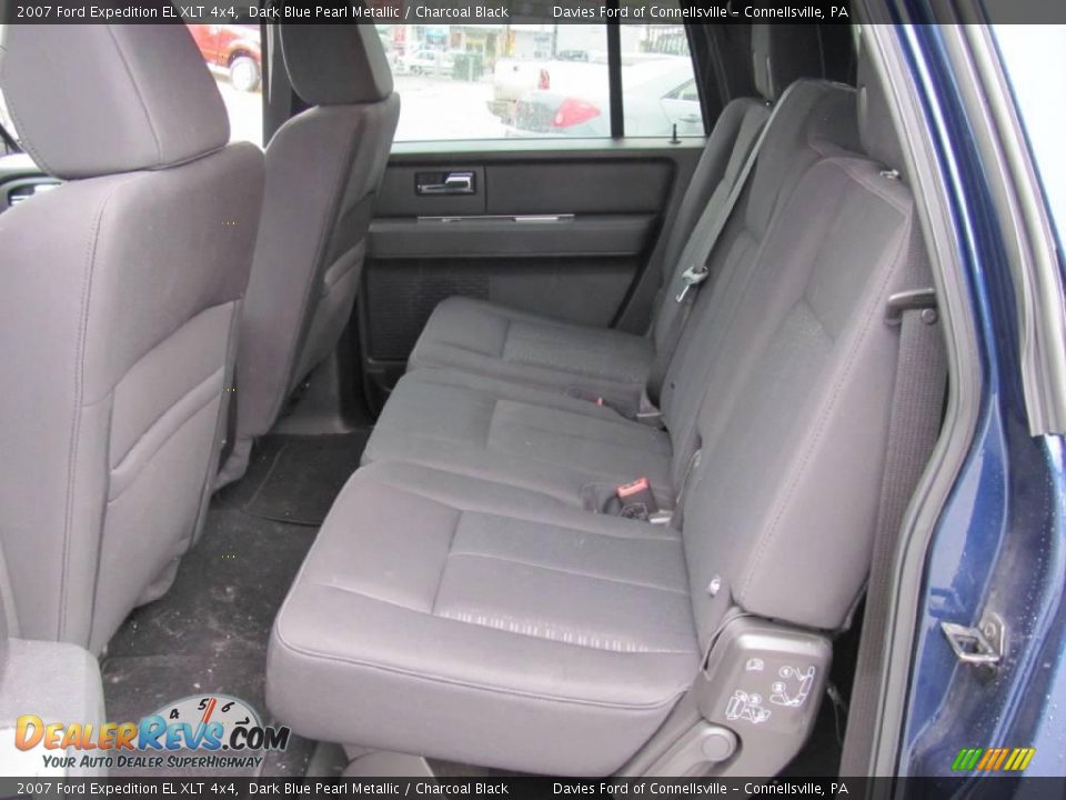 2007 Ford Expedition EL XLT 4x4 Dark Blue Pearl Metallic / Charcoal Black Photo #13