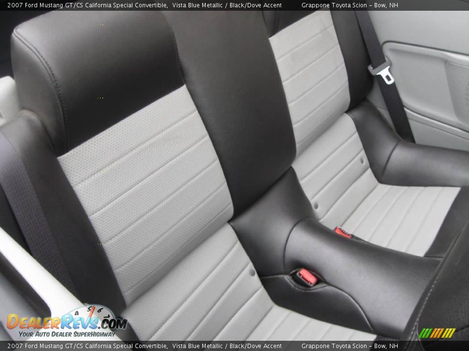 2007 Ford Mustang GT/CS California Special Convertible Vista Blue Metallic / Black/Dove Accent Photo #6