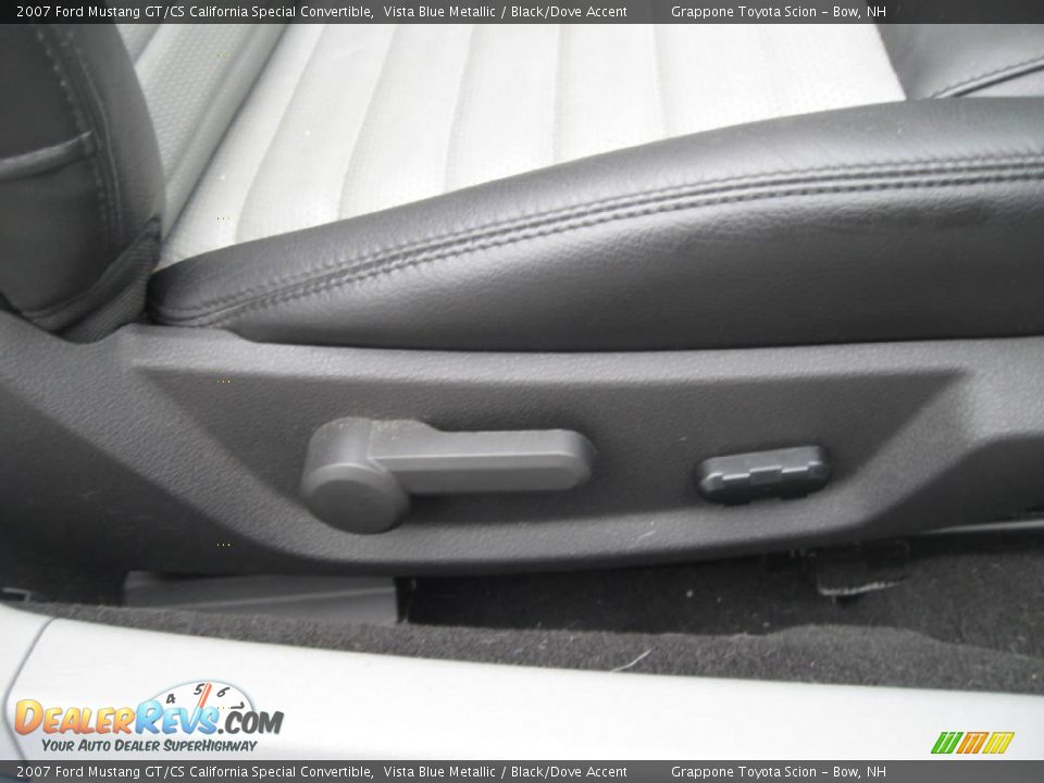 2007 Ford Mustang GT/CS California Special Convertible Vista Blue Metallic / Black/Dove Accent Photo #7