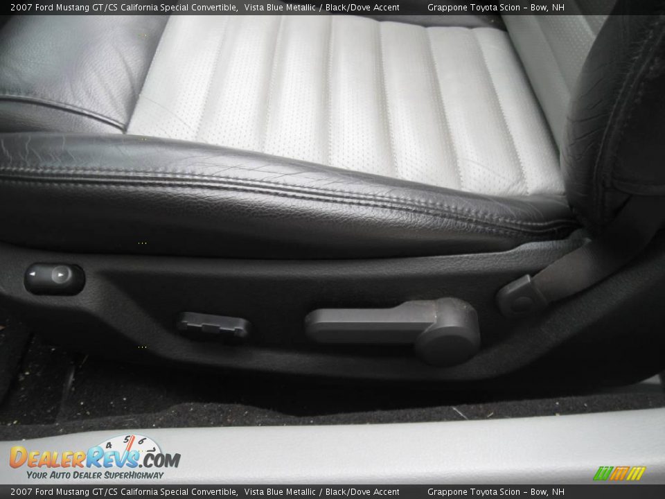 2007 Ford Mustang GT/CS California Special Convertible Vista Blue Metallic / Black/Dove Accent Photo #9