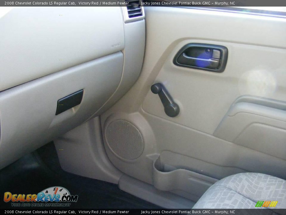 2008 Chevrolet Colorado LS Regular Cab Victory Red / Medium Pewter Photo #8