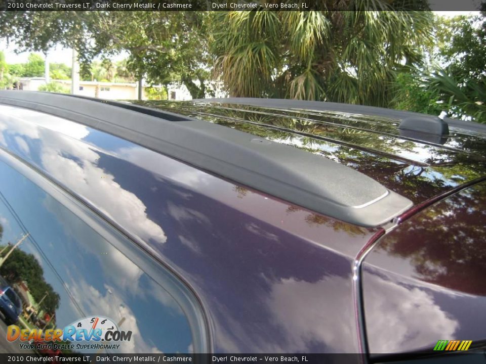 2010 Chevrolet Traverse LT Dark Cherry Metallic / Cashmere Photo #7