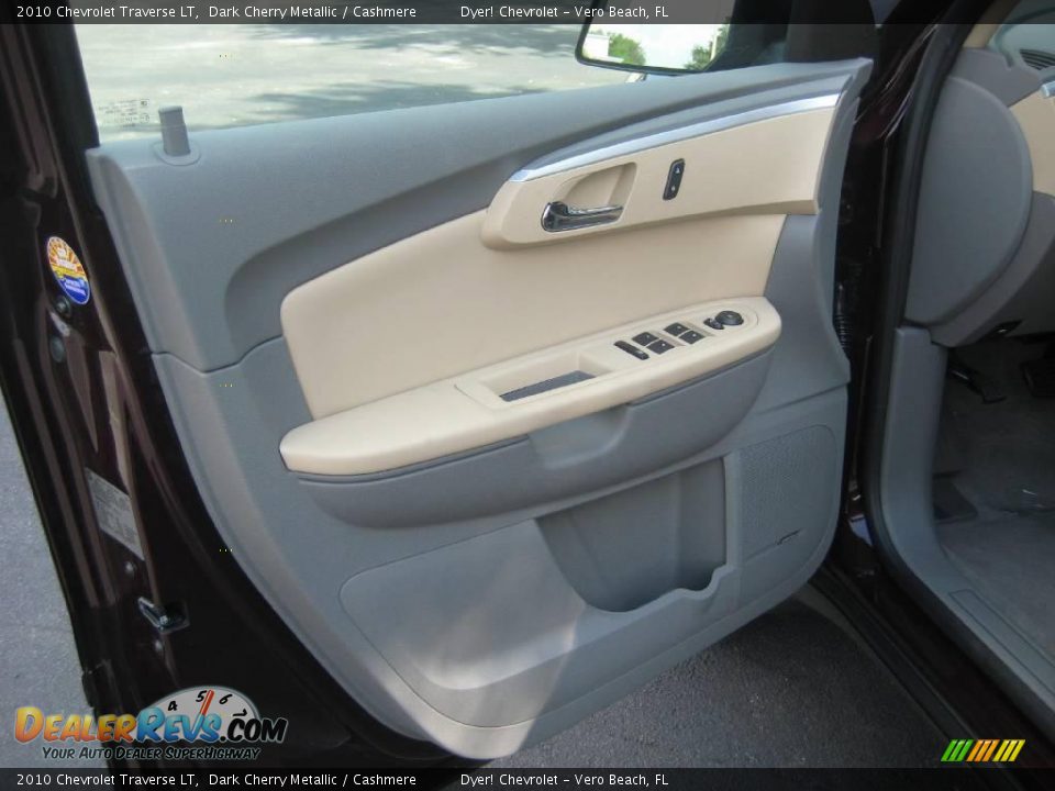 2010 Chevrolet Traverse LT Dark Cherry Metallic / Cashmere Photo #9