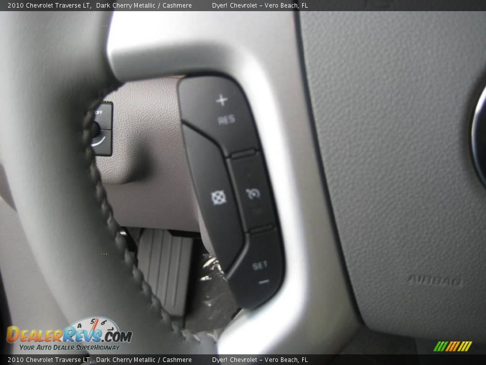 2010 Chevrolet Traverse LT Dark Cherry Metallic / Cashmere Photo #21