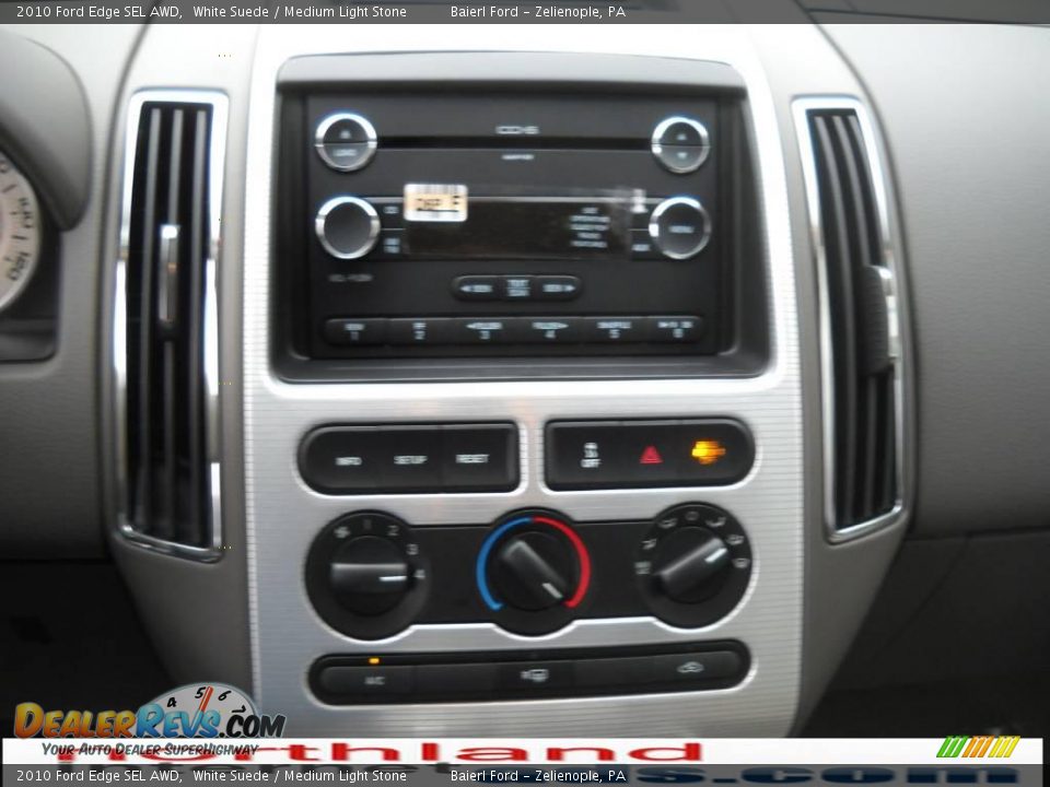 2010 Ford Edge SEL AWD White Suede / Medium Light Stone Photo #17
