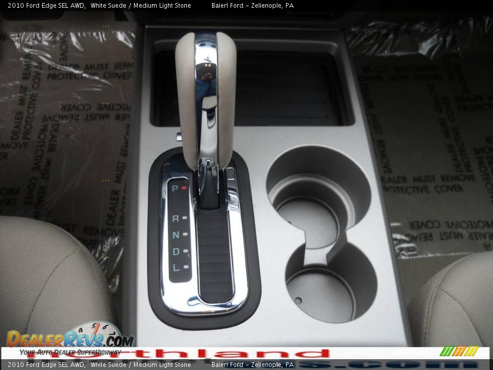 2010 Ford Edge SEL AWD White Suede / Medium Light Stone Photo #18