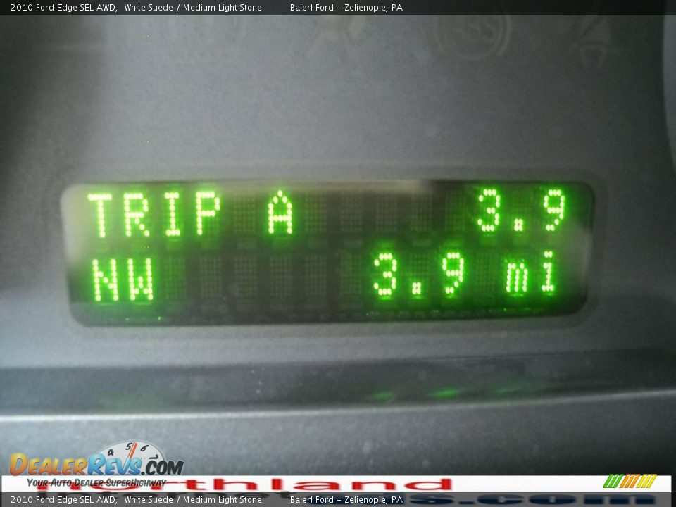 2010 Ford Edge SEL AWD White Suede / Medium Light Stone Photo #20