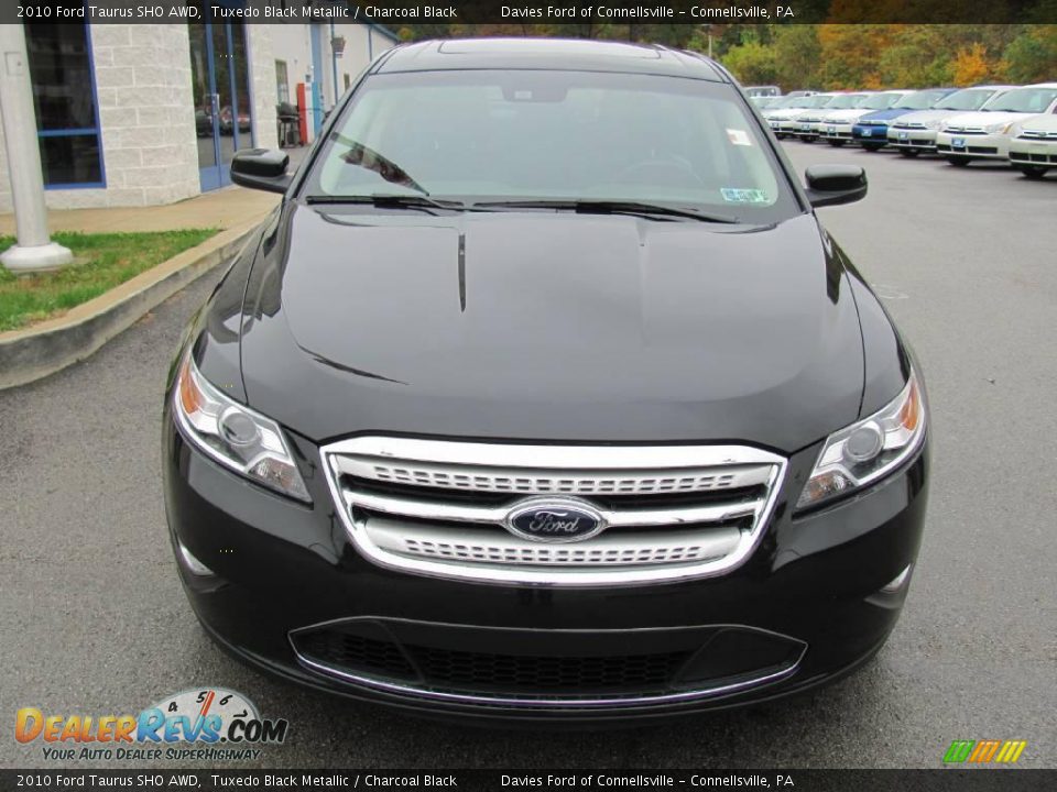 2010 Ford Taurus SHO AWD Tuxedo Black Metallic / Charcoal Black Photo #5