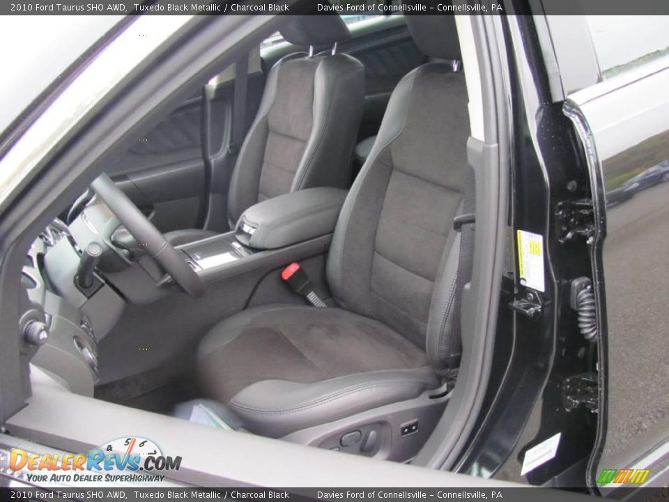 2010 Ford Taurus SHO AWD Tuxedo Black Metallic / Charcoal Black Photo #8