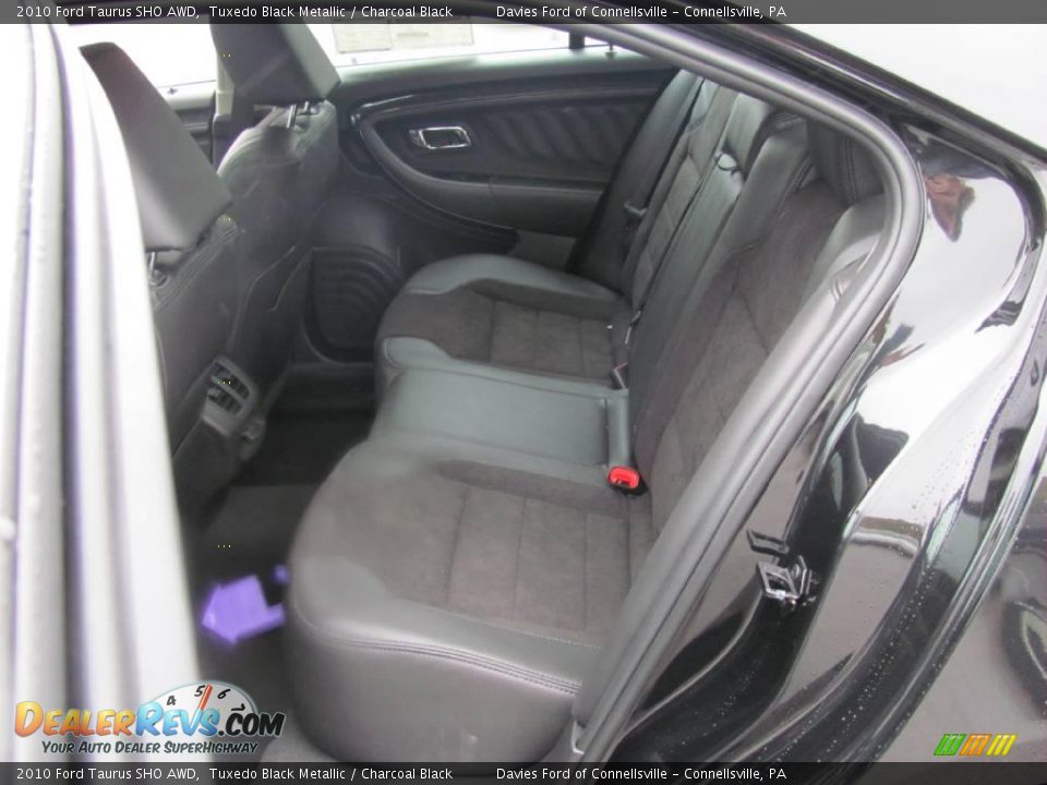 2010 Ford Taurus SHO AWD Tuxedo Black Metallic / Charcoal Black Photo #10