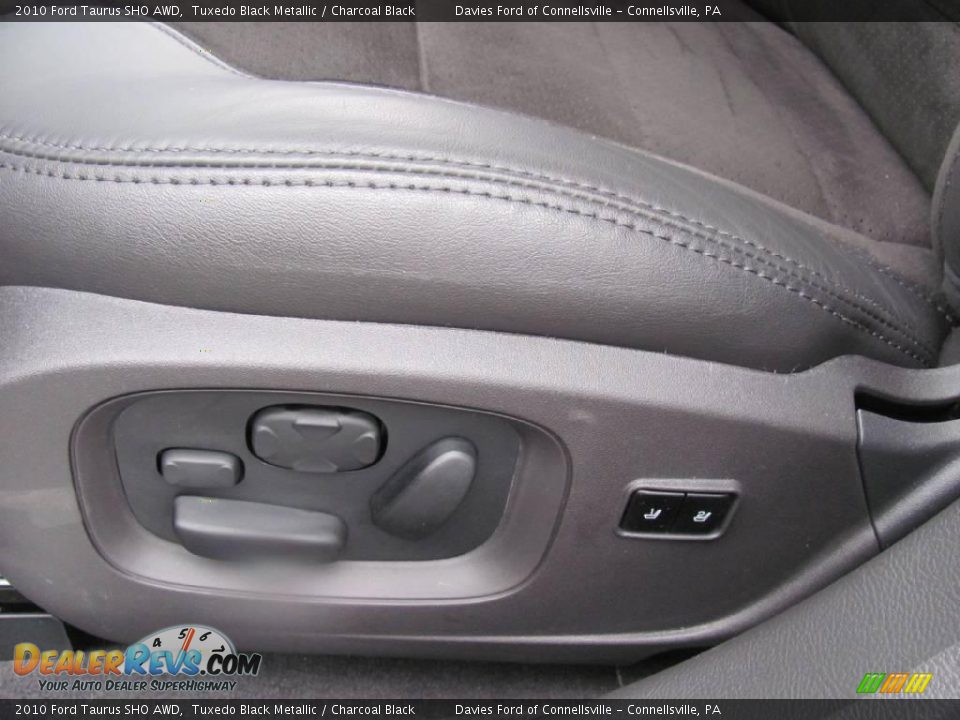 2010 Ford Taurus SHO AWD Tuxedo Black Metallic / Charcoal Black Photo #13