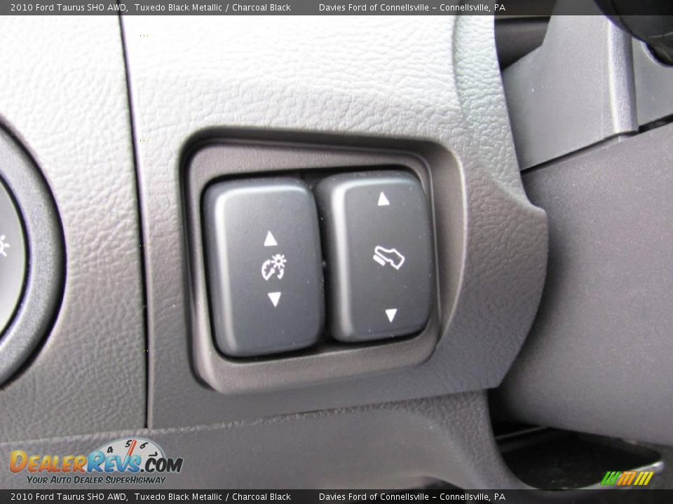 2010 Ford Taurus SHO AWD Tuxedo Black Metallic / Charcoal Black Photo #15