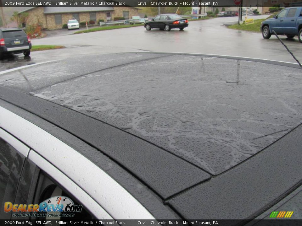 2009 Ford Edge SEL AWD Brilliant Silver Metallic / Charcoal Black Photo #8