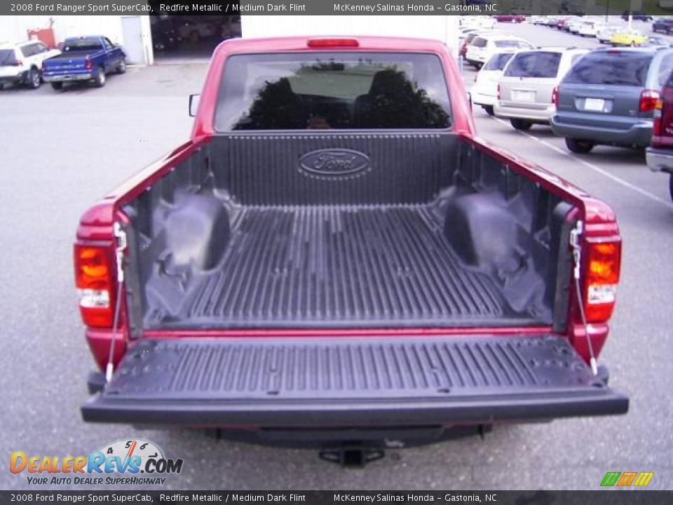 2008 Ford Ranger Sport SuperCab Redfire Metallic / Medium Dark Flint Photo #4