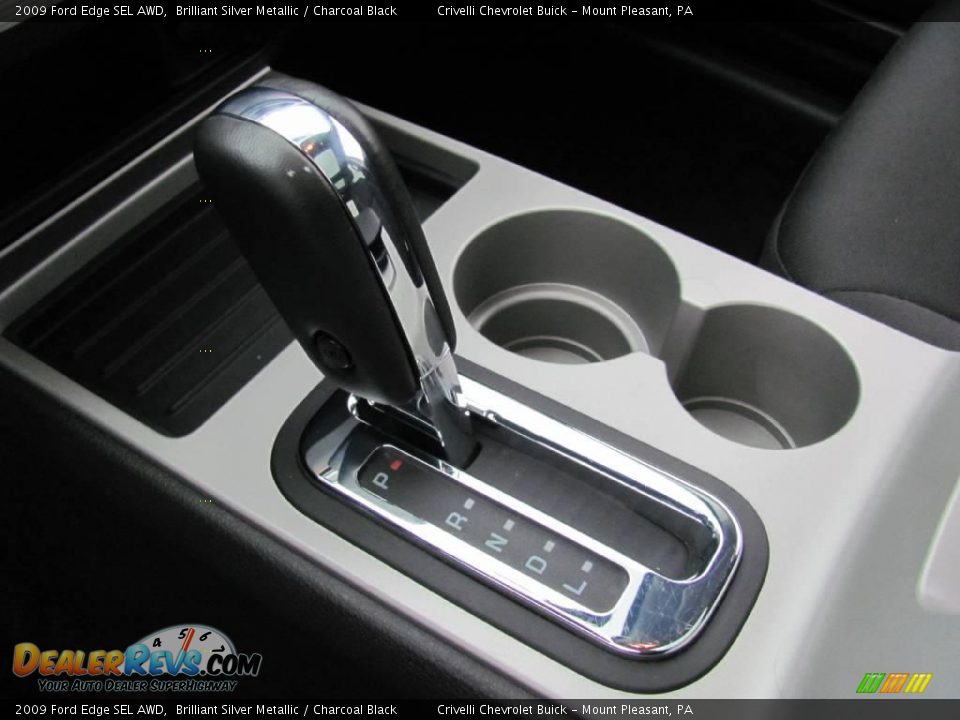 2009 Ford Edge SEL AWD Brilliant Silver Metallic / Charcoal Black Photo #22