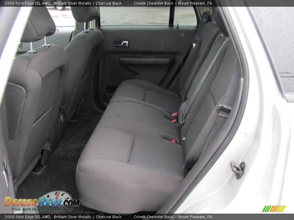 2009 Ford Edge SEL AWD Brilliant Silver Metallic / Charcoal Black Photo #26