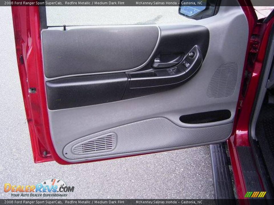 2008 Ford Ranger Sport SuperCab Redfire Metallic / Medium Dark Flint Photo #8