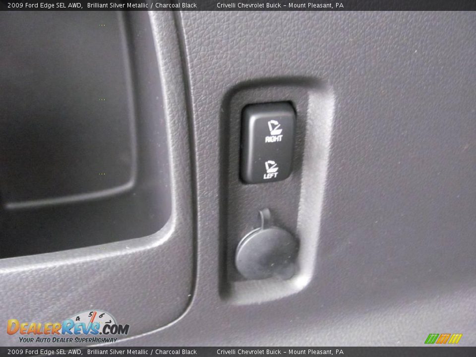 2009 Ford Edge SEL AWD Brilliant Silver Metallic / Charcoal Black Photo #28