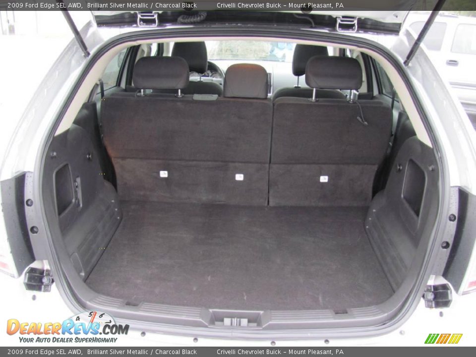 2009 Ford Edge SEL AWD Brilliant Silver Metallic / Charcoal Black Photo #29