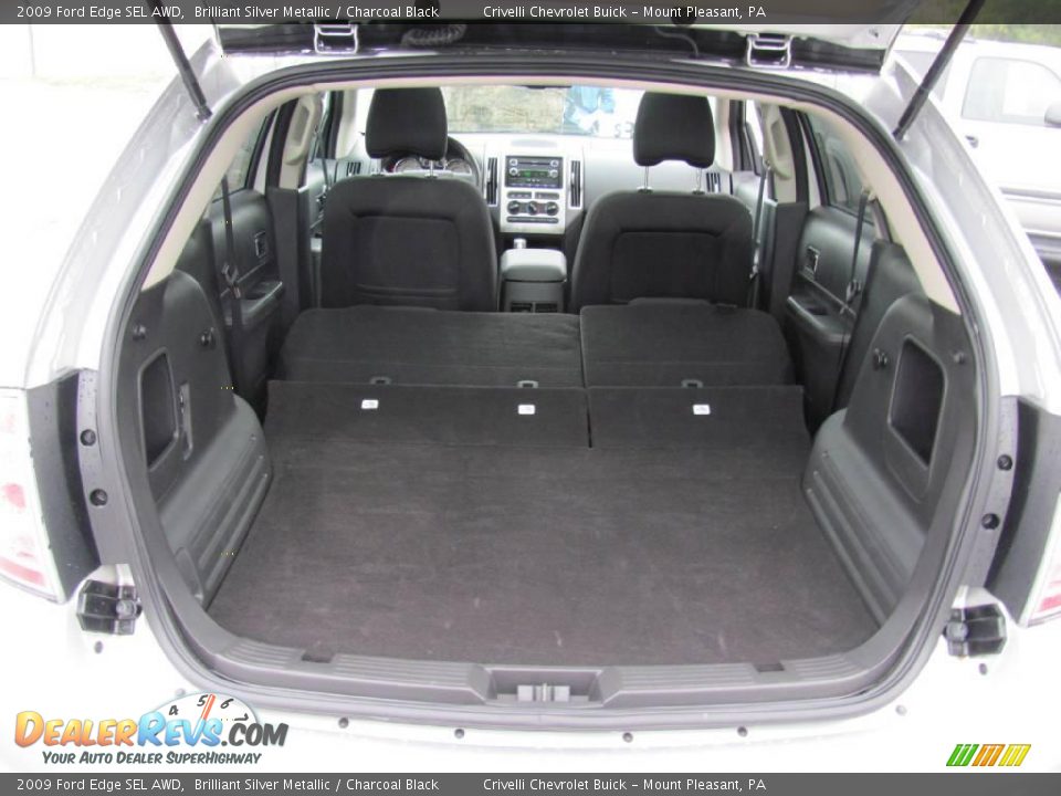 2009 Ford Edge SEL AWD Brilliant Silver Metallic / Charcoal Black Photo #30