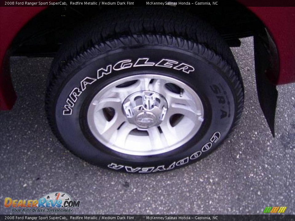 2008 Ford Ranger Sport SuperCab Redfire Metallic / Medium Dark Flint Photo #13