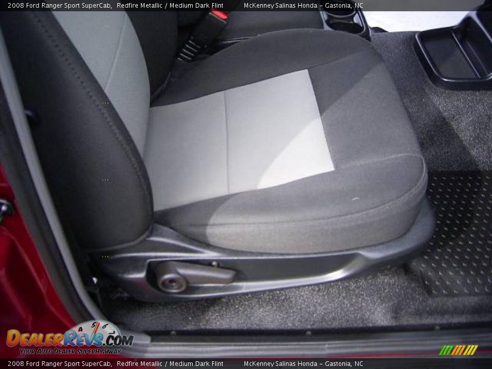 2008 Ford Ranger Sport SuperCab Redfire Metallic / Medium Dark Flint Photo #15