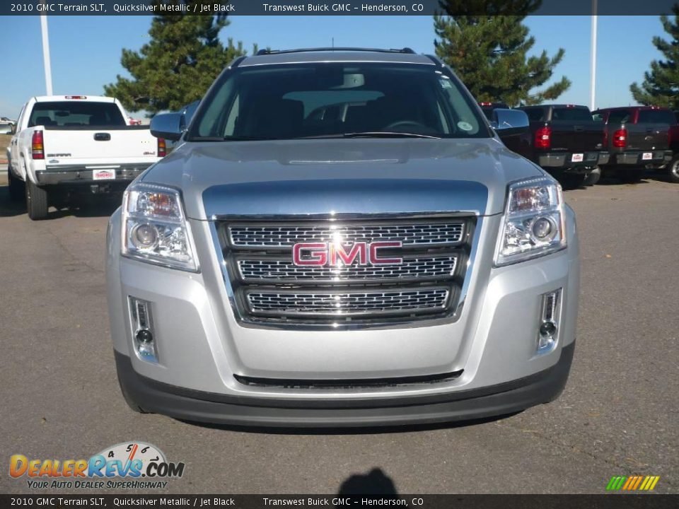 2010 GMC Terrain SLT Quicksilver Metallic / Jet Black Photo #2