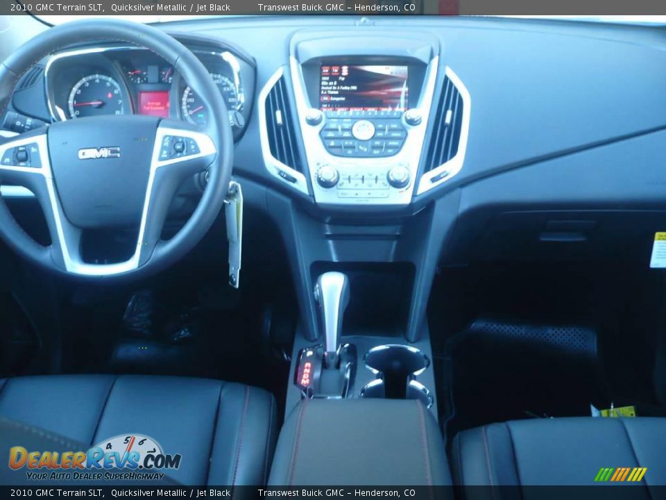 2010 GMC Terrain SLT Quicksilver Metallic / Jet Black Photo #6