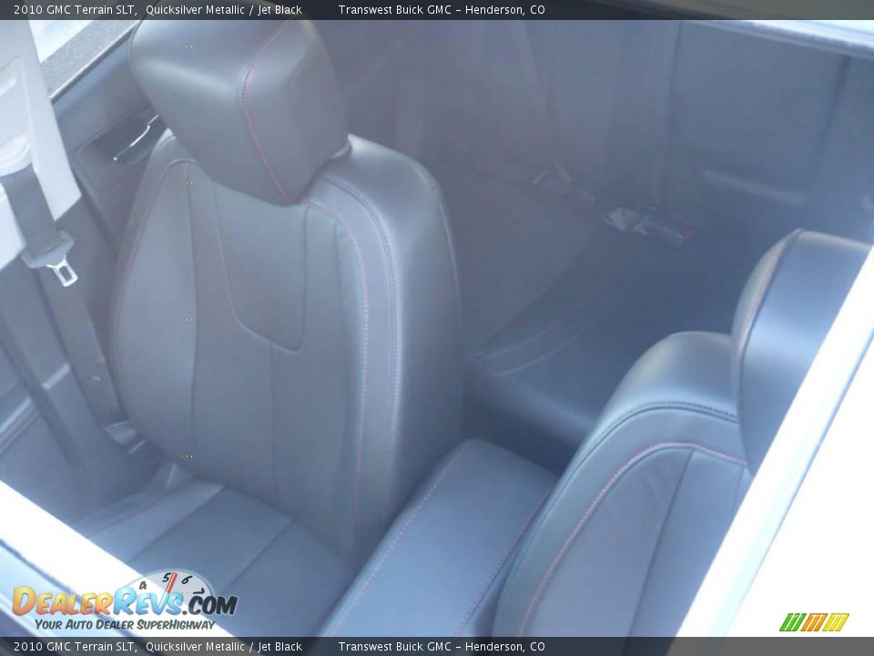 2010 GMC Terrain SLT Quicksilver Metallic / Jet Black Photo #8