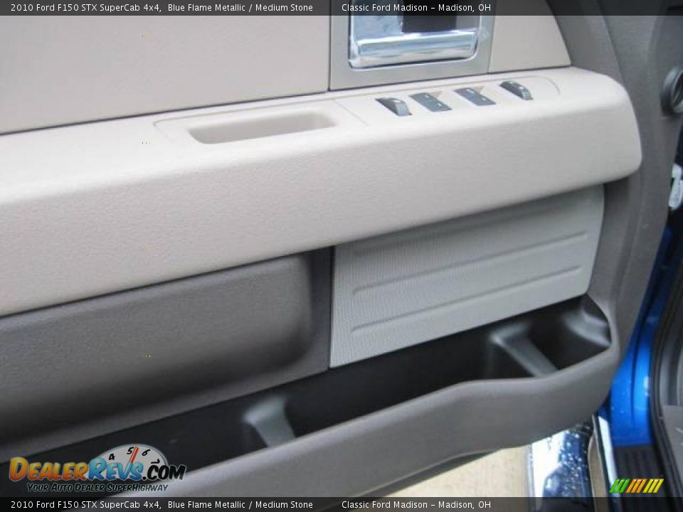 2010 Ford F150 STX SuperCab 4x4 Blue Flame Metallic / Medium Stone Photo #6