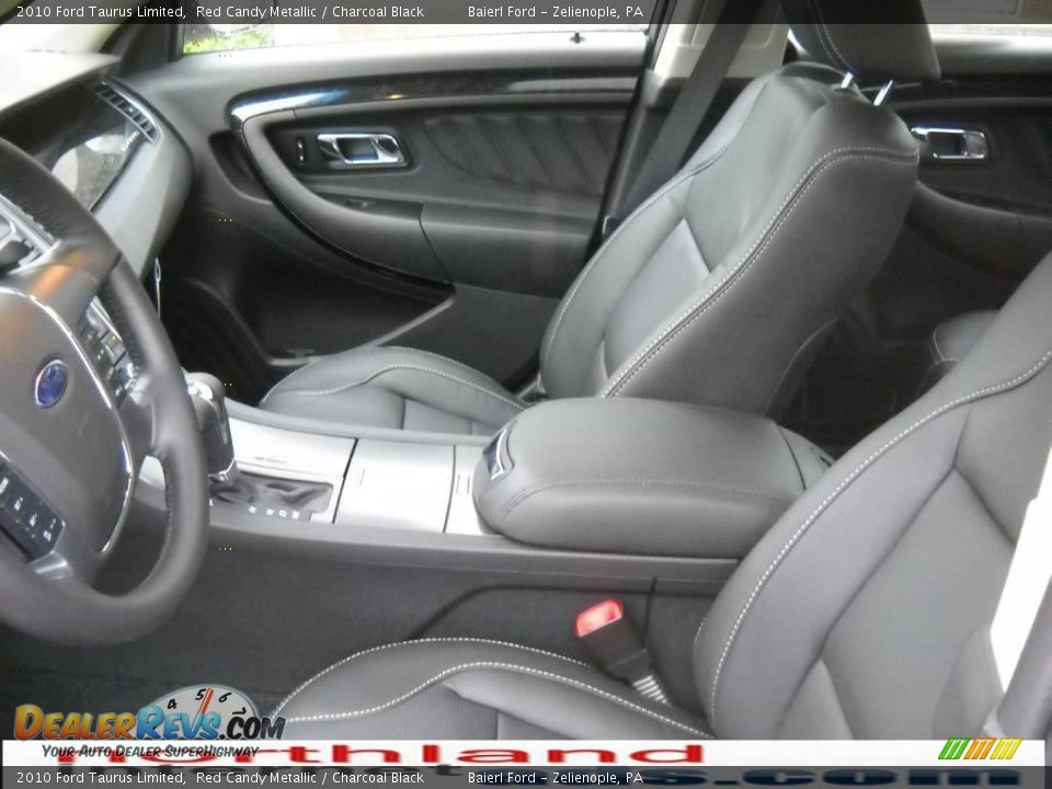 2010 Ford Taurus Limited Red Candy Metallic / Charcoal Black Photo #11