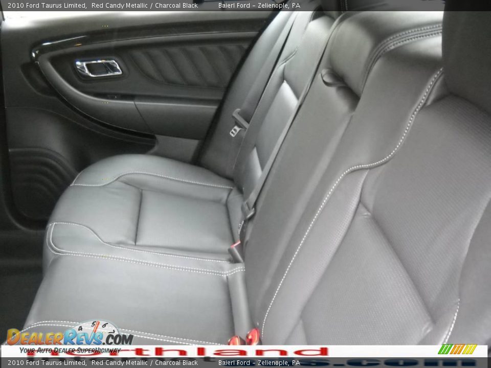 2010 Ford Taurus Limited Red Candy Metallic / Charcoal Black Photo #15