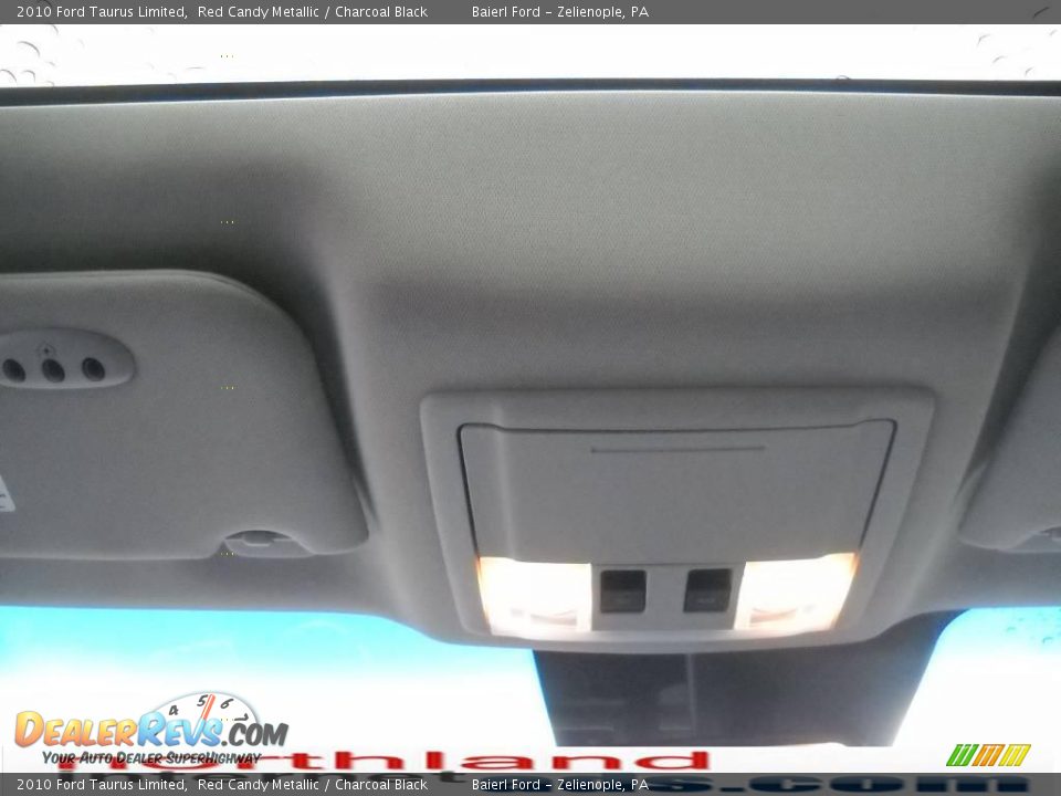 2010 Ford Taurus Limited Red Candy Metallic / Charcoal Black Photo #16