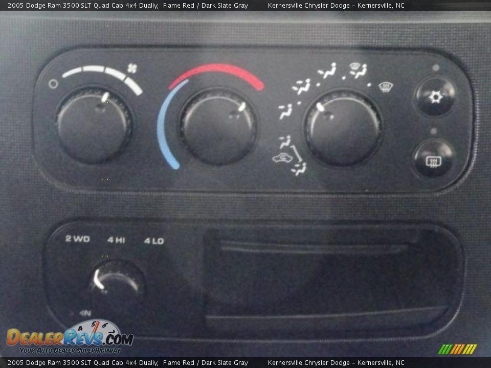 2005 Dodge Ram 3500 SLT Quad Cab 4x4 Dually Flame Red / Dark Slate Gray Photo #18
