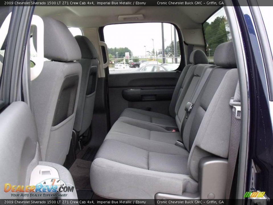 2009 Chevrolet Silverado 1500 LT Z71 Crew Cab 4x4 Imperial Blue Metallic / Ebony Photo #13