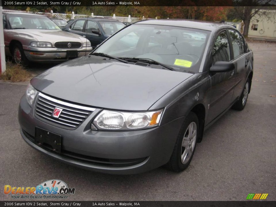 2006 Saturn ION 2 Sedan Storm Gray / Gray Photo #1