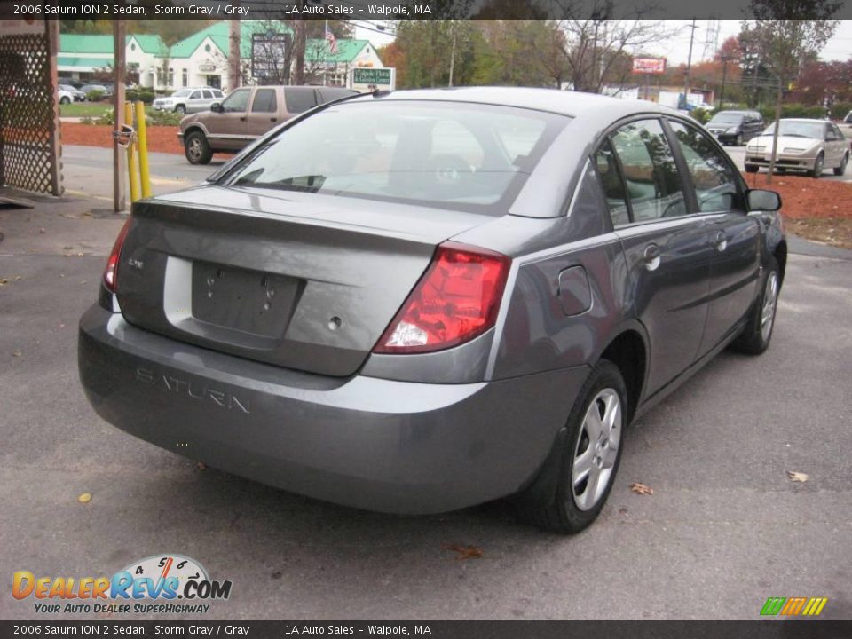 2006 Saturn ION 2 Sedan Storm Gray / Gray Photo #2