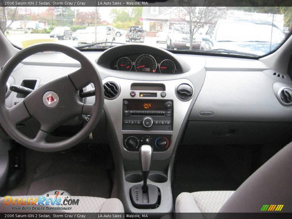 2006 Saturn ION 2 Sedan Storm Gray / Gray Photo #5