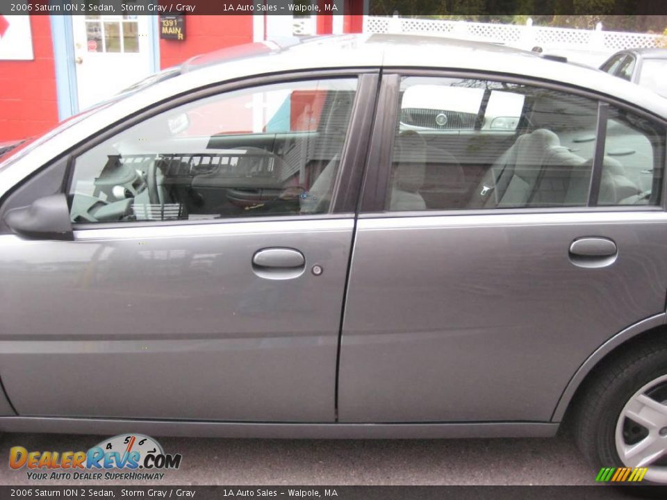 2006 Saturn ION 2 Sedan Storm Gray / Gray Photo #9